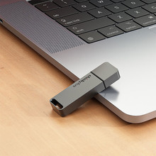 联想thinkplus TU100优盘车载大容量金属U盘usb3.0高速商务礼品