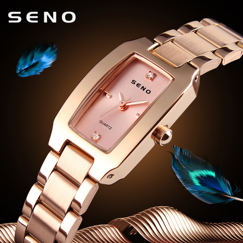Factory Direct Shipping to Southeast Asia Best-Selling Trendy Square Women's Watch Waterproof Fashion Women's Student Wholesale Quartz Watch