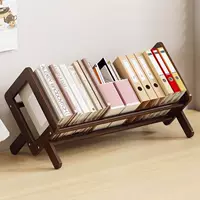 Настольная книжная полка, небольшая полка для хранения, прикроватная полка, офисная полка для хранения из массива дерева, перегородка, многослойный стол