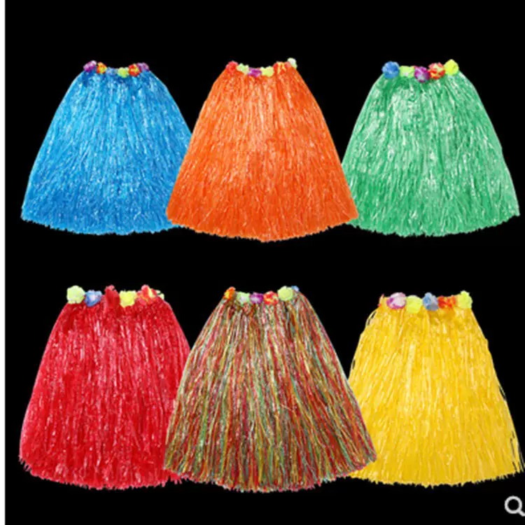 单层草裙 儿童节表演海草舞草裙 婚礼晚会搞怪装扮草裙