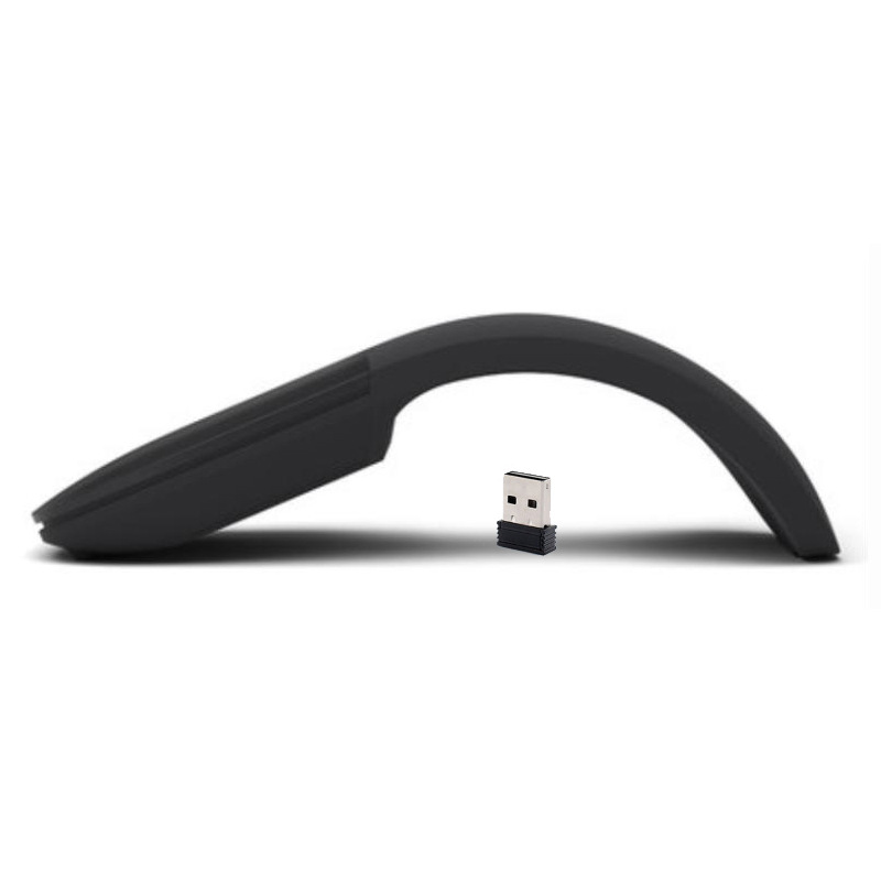 Bluetooth Mouse Ultra-Thin Foldable Fashionable Portable Suitable for Microsoft Apple Computer Photoelectric Manufacturer Direct Sales