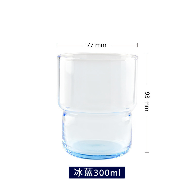 5 tazas plegables (300ml) azul hielo