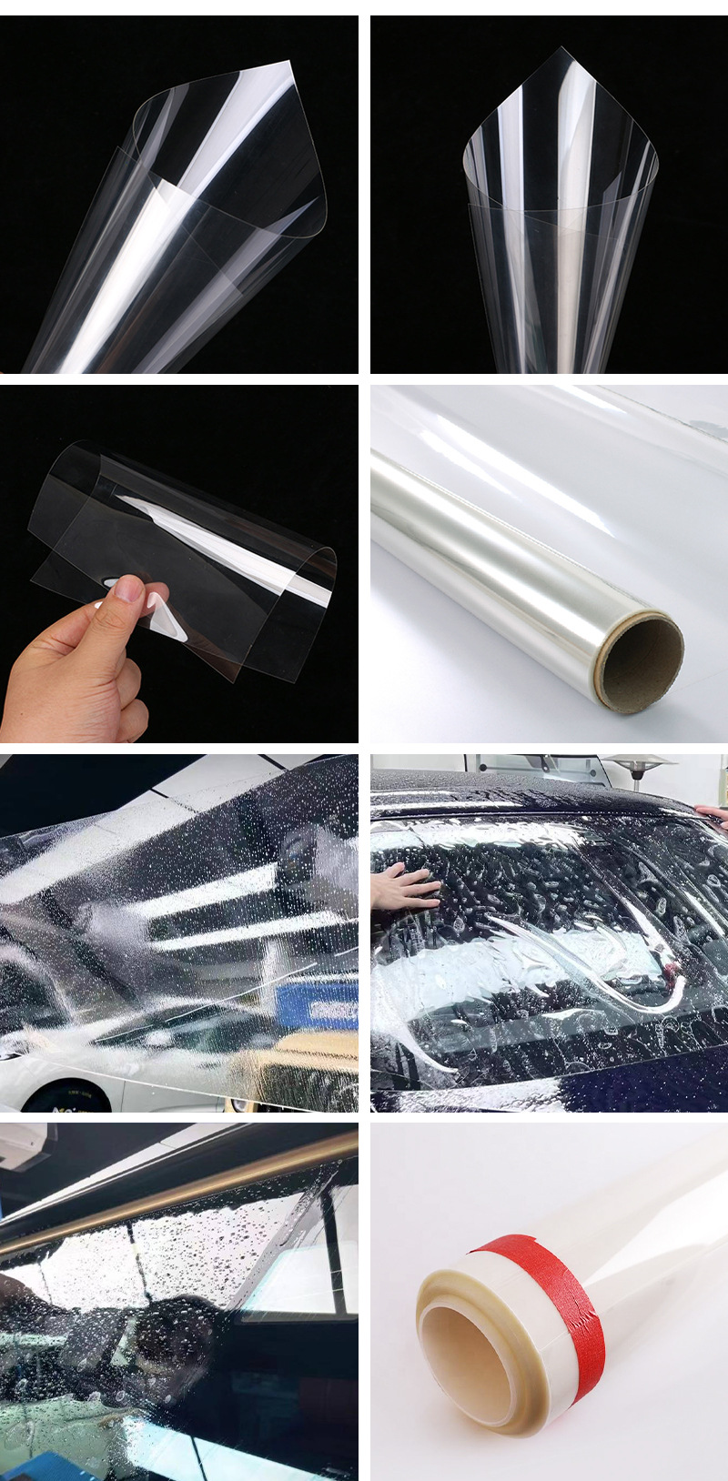 High-Definition Front Windshield Safety Explosion-Proof Film Liquid Tpu Glass Shield Armor Wear-Resistant Scratch-Resistant Impact-Resistant Factory Wholesale