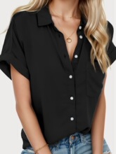 Z 61671L Women's Button-Down Shirt ���I�r�� �W���羳���R