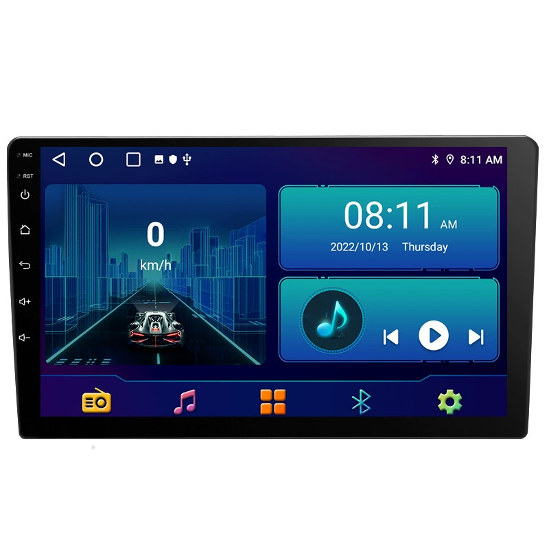 Специальное Android универсальное устройство 7/9/10 дюймов, Bluetooth MP5 плеер 16G, автомобильная навигация все-в-одном