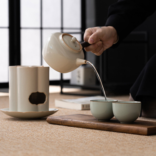 Household soda glaze teapot charcoal fire kettle teapot open fire electric ceramic stove pottery pot single pot