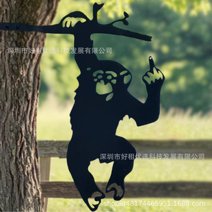 �羳���N��ָ��Monkey Middle Finger Metal Art����ͥԺˇ�g�b�