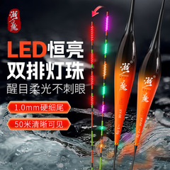 LED電子ドリフト425フック変色夜光ドリフト316重力誘導超亮浮きフナドリフト昼夜両用