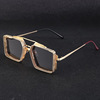 Men's retro metal sunglasses, glasses, punk style, wholesale