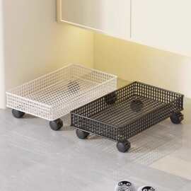 浴室柜下脏衣篮宿舍脏衣篓卫生间放衣服收纳神器洗漱台底下置物架