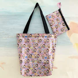 学生装书小手提袋 雨伞袋 纸巾包 补习袋 学习拎书袋美术文件袋