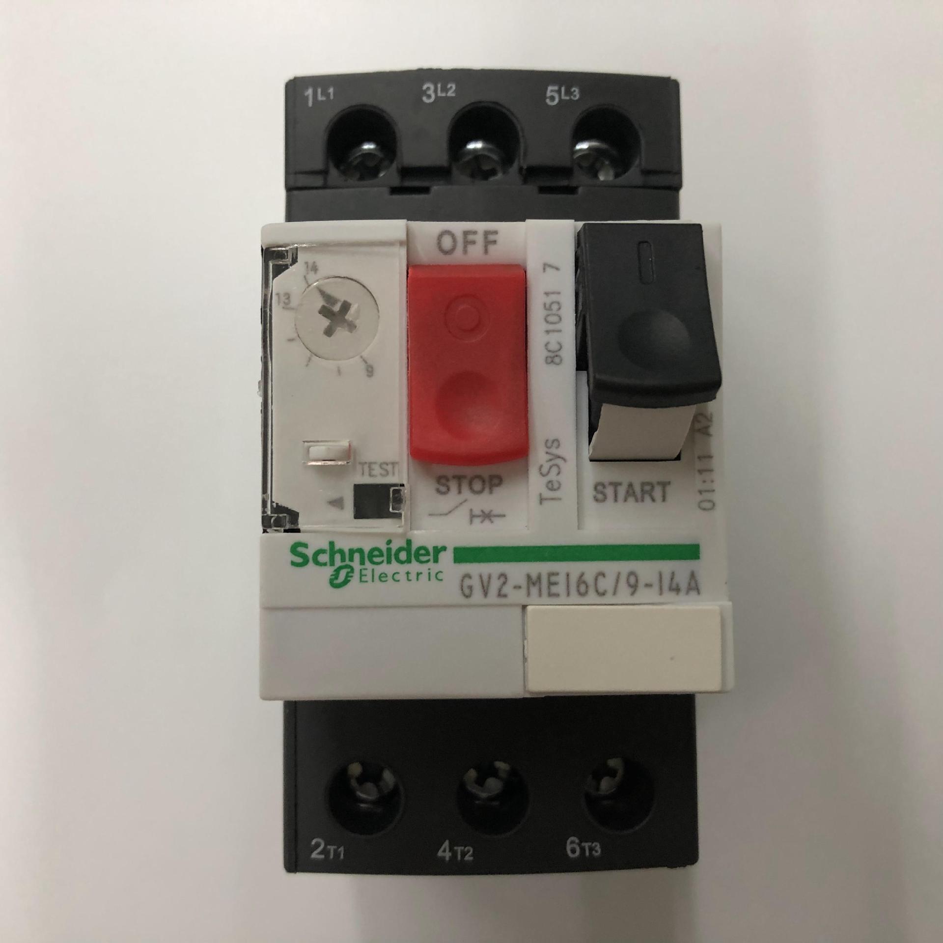 原装正品GV2-ME16C 9-14A Schneider电动机保护用空气开关断路器