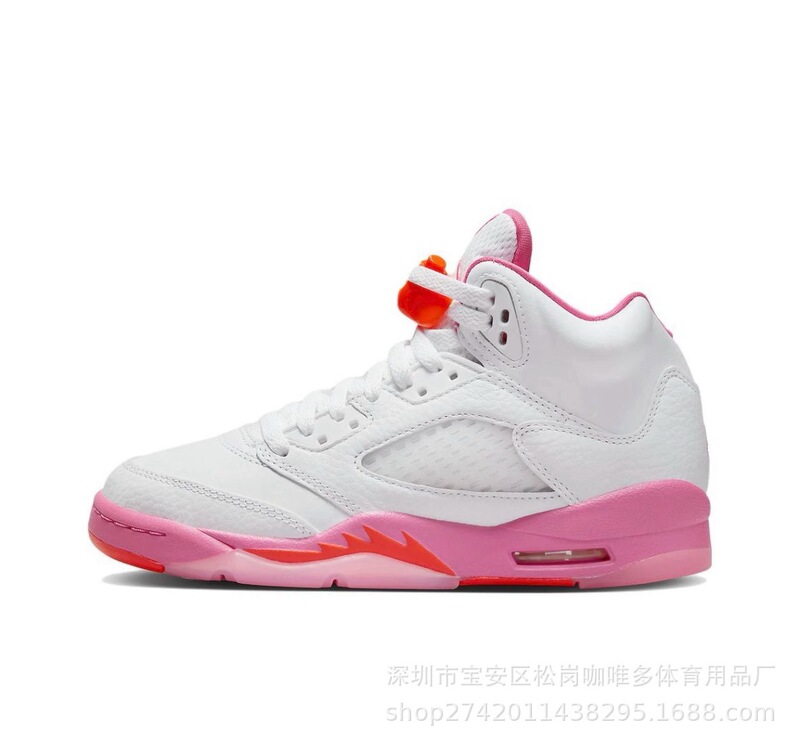 莆田靴 AJ5High バスケットボールシューズバックルシュラフ川メープルホワイトセメントアイスブルーエアクッション工場クロスボーダー男性と女性のスポーツ|undefined