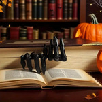 跨境新品3D打印恐怖恶魔之手书签爪子桌面装饰摆件家居装饰