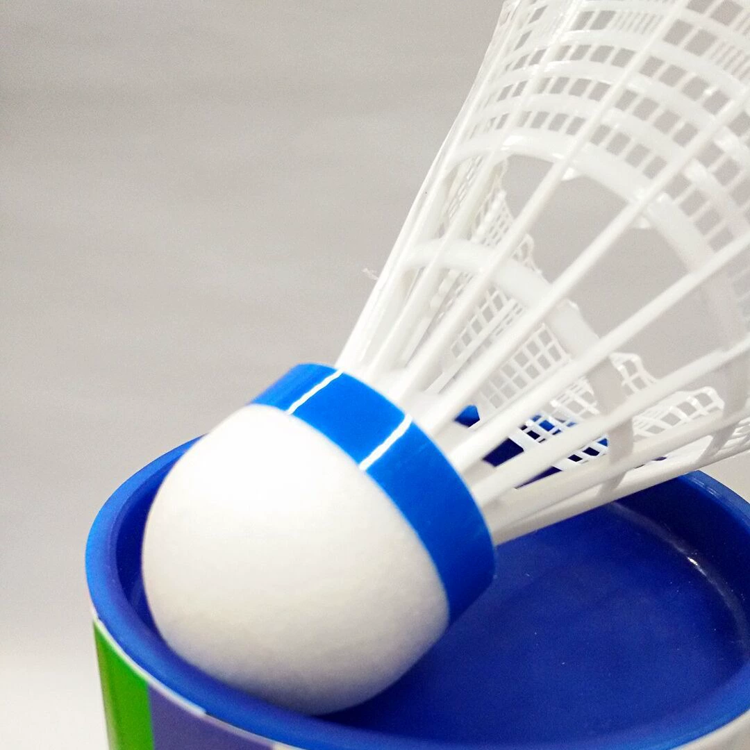 Weidong Nylon Ball Viagram 300 Playing Stable Plastic Badminton 6 Pack