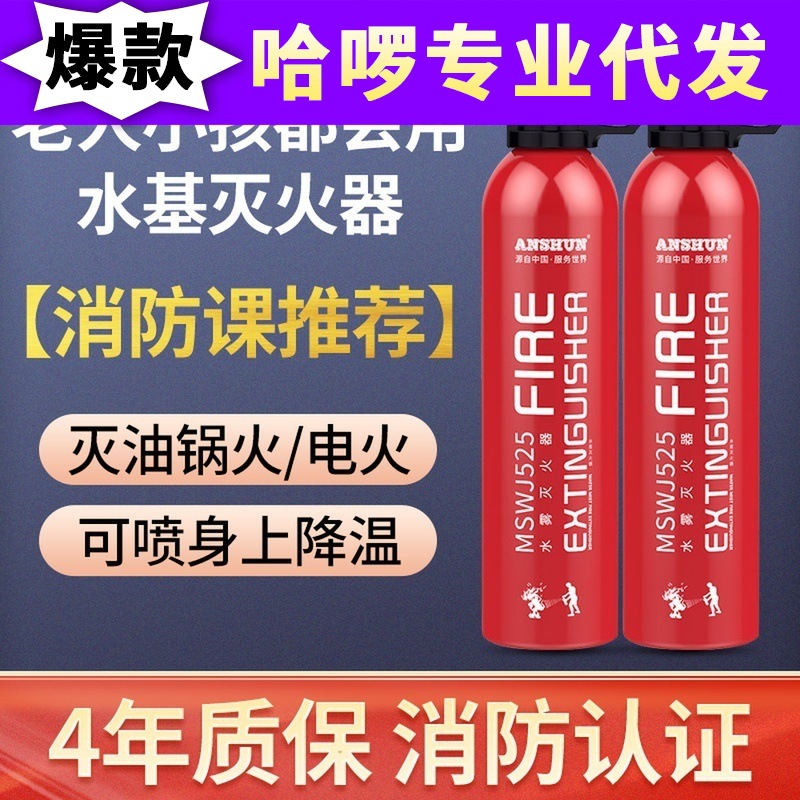 Household car, small car, saloon car, fire equipment vehicle, water-based private car, small portable car, in-car fire extinguisher