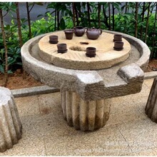 水盘老石盘批发流水盘庭院造景茶桌茶台户外装饰