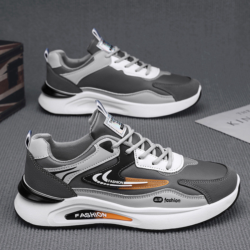 2025 Autumn New Casual Versatile Trendy Lightweight Breathable Shock Absorption Outdoor Sports Men's Shoes_voghion.com
