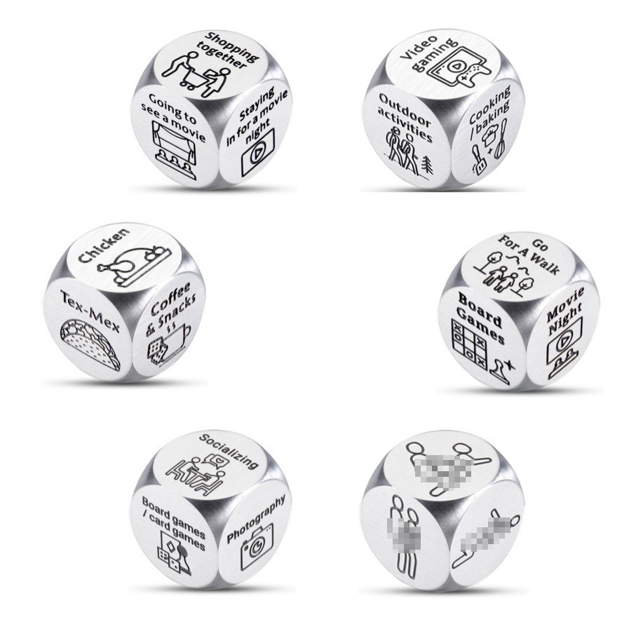 Cross-Border Best-Selling Decision Dice, a Gift for Those Suffering from Decision Paralysis, a Unique Gift for Valentine's Day Dates