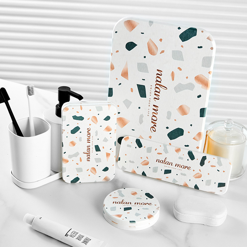 Tapete absorbente de tierra diatomácea para fregadero, posavasos de tierra diatomácea, tapete para jabón, tapete para cepillos de dientes