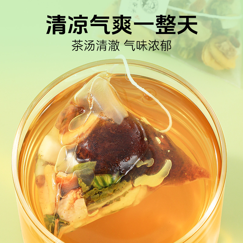 Luo Han Guo Pang Da Hai Pear Tea Blend 300g Herbal Fruit Tea for Throat Comfort in use