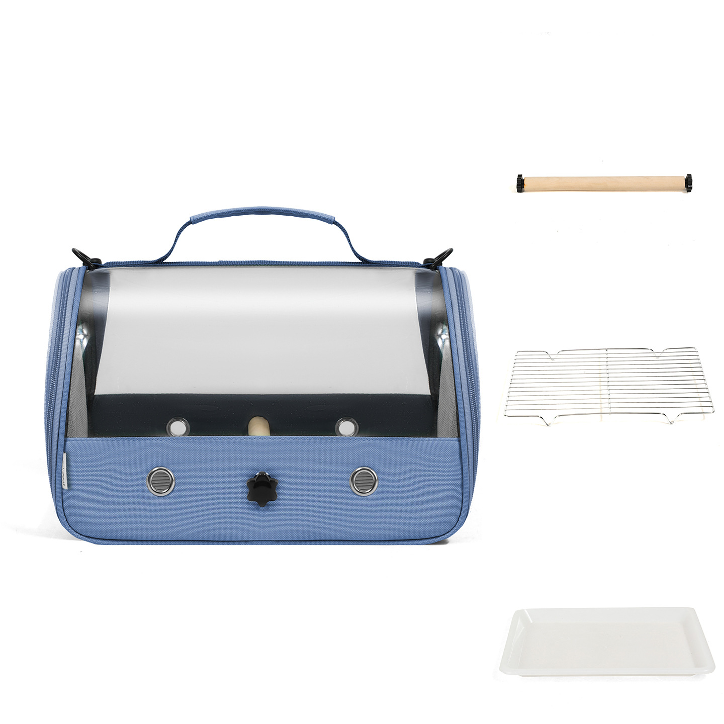 Bolsa Portátil para Loros y Aves Transparente para Viajes y Salidas image 10