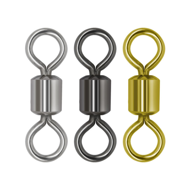 釣りアクセサリー、釣り用品、接続リング、8字リングコネクタ、8字リング、強力引張力、アメリカンスイベル