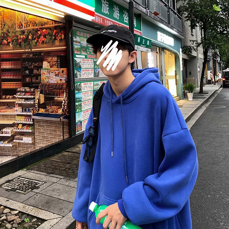 파란색
