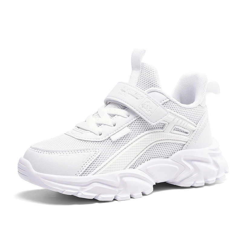 Zapatillas Blancas de Malla para Niños de Malla y MD Transpirable y Antideslizante para Uso Escolar image 6