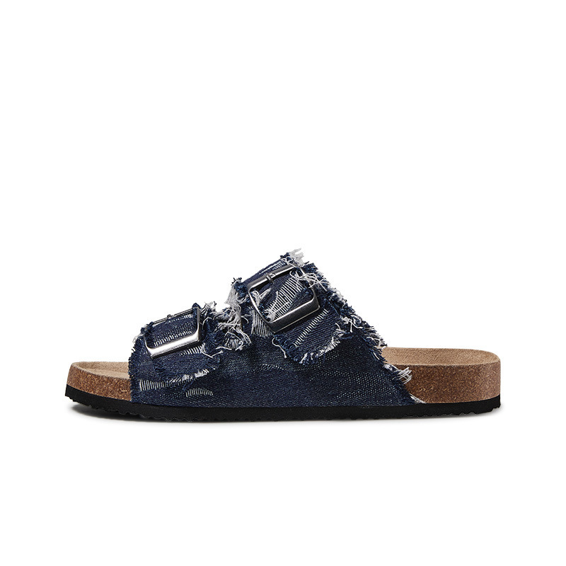Puxi Birkenstock スリッパ レディース 夏 軽量 カジュアル 怠惰な 屋外 着用 通気性 滑り止め ワンストラップ サンダル 屋外用|undefined