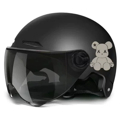 helmet for men and women, sun Motosiklet kaskı (dəbilqə)