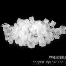 平顶塞螺纹塑料密封内塞白酒瓶盖防漏精油塞玻璃瓶酒瓶堵孔塞