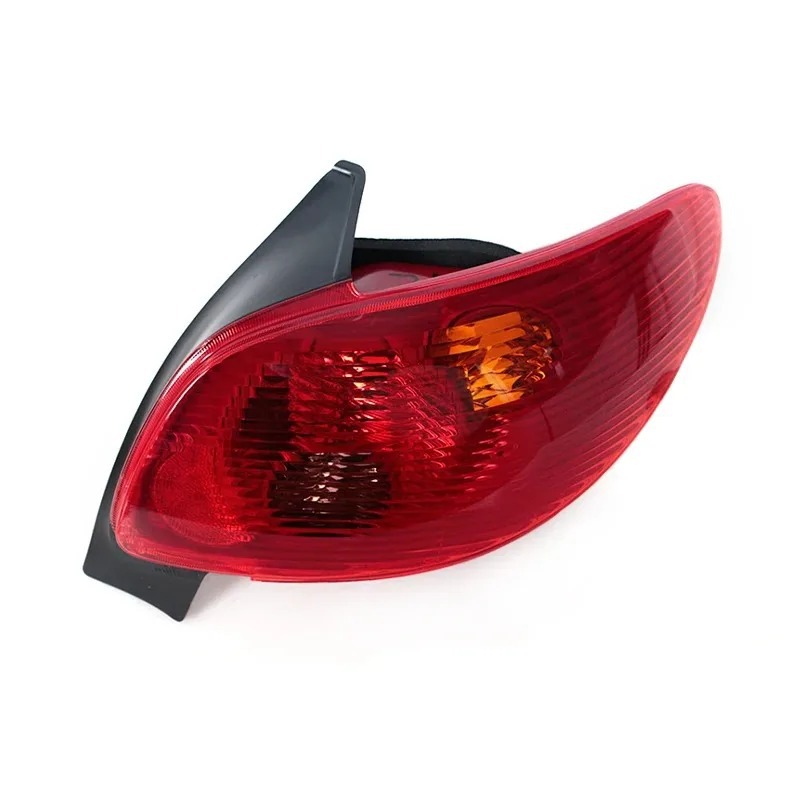 Suitable for Peugeot 206 Tail Light Semi-Assembly, Peugeot 206 Rear Tail Light, Car Tail Light, Rear Light Cover, Tail Light Shell