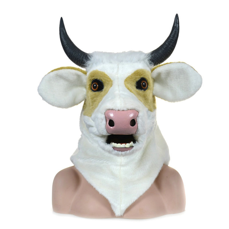 Máscara de cabeza de animal de cara completa Lobo Oso conejo León leopardo fotografía bola rendimiento máscara de película fabricante