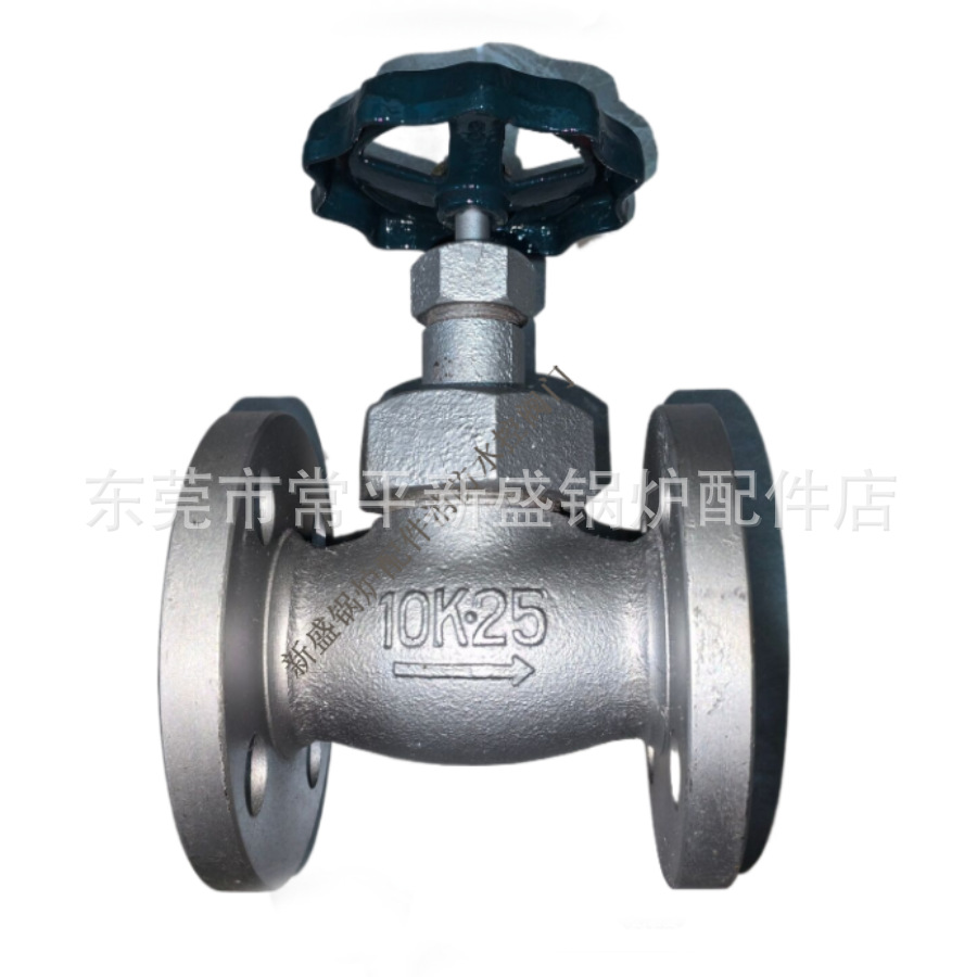 正品台湾金口牌截止阀 球墨铸铁导热油用16K高温法兰切断阀现货