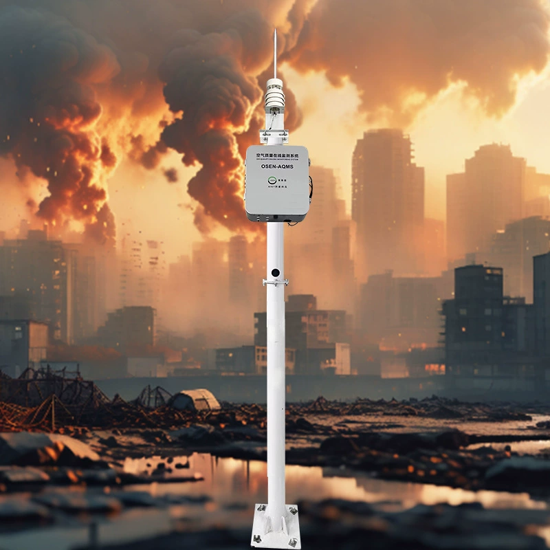 Модульная конструкция станции мониторинга качества воздуха с гибкой конфигурацией параметров способствует управлению окружающей средой и принятию решений.