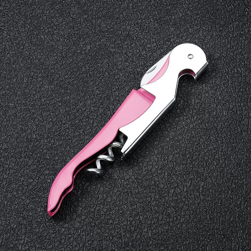 Seahorse Bottle Opener Paddle — Universal stainless steel corkscrew, color options