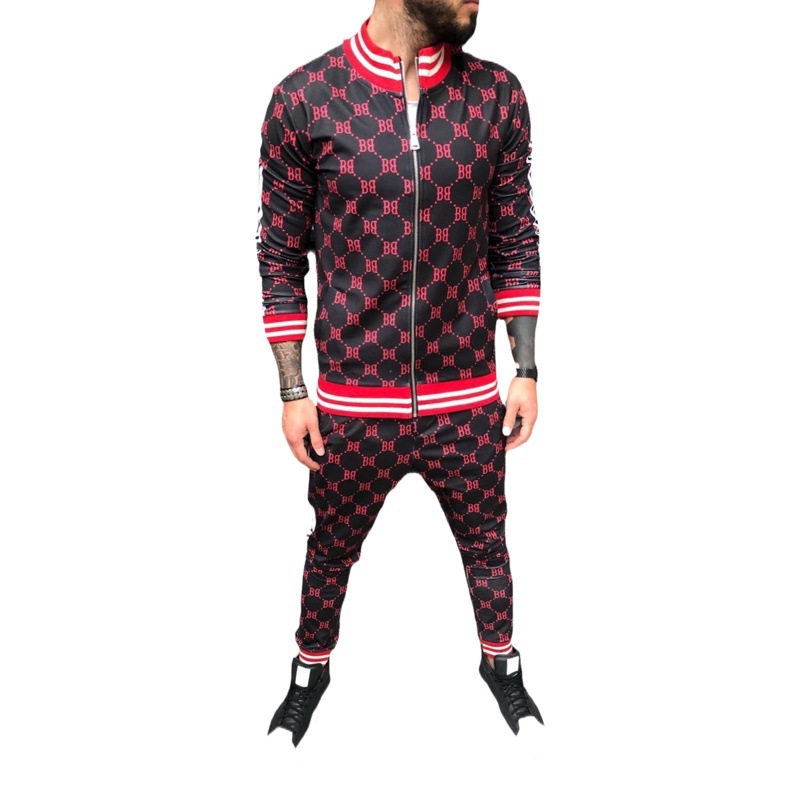 Estación independiente Nueva AliExpress transfronteriza 3d impresión cremallera camisa casual rayas marca de moda suéter de los hombres de suministro directo de fábrica