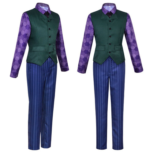 Halloween Batman Horror Ball Batman Dark Knight Heath Ledger Joker Clown Suit