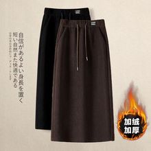 捡漏~尾单剪标专柜撤回 高腰显瘦休闲半身裙女秋冬季
