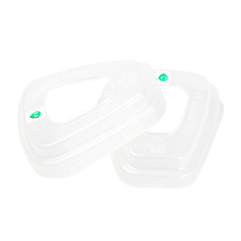 3M 501 滤棉盖配5N11CN过滤棉固定于滤毒盒固定座