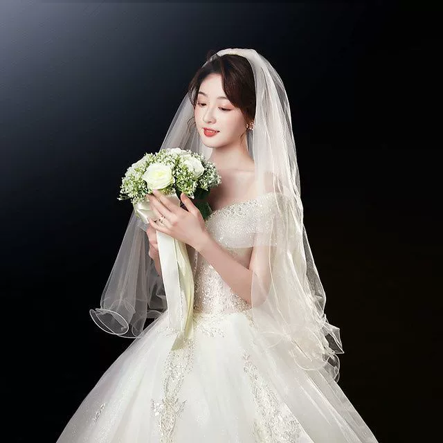 Korean bride's veil, hair accessory, 2021 collection