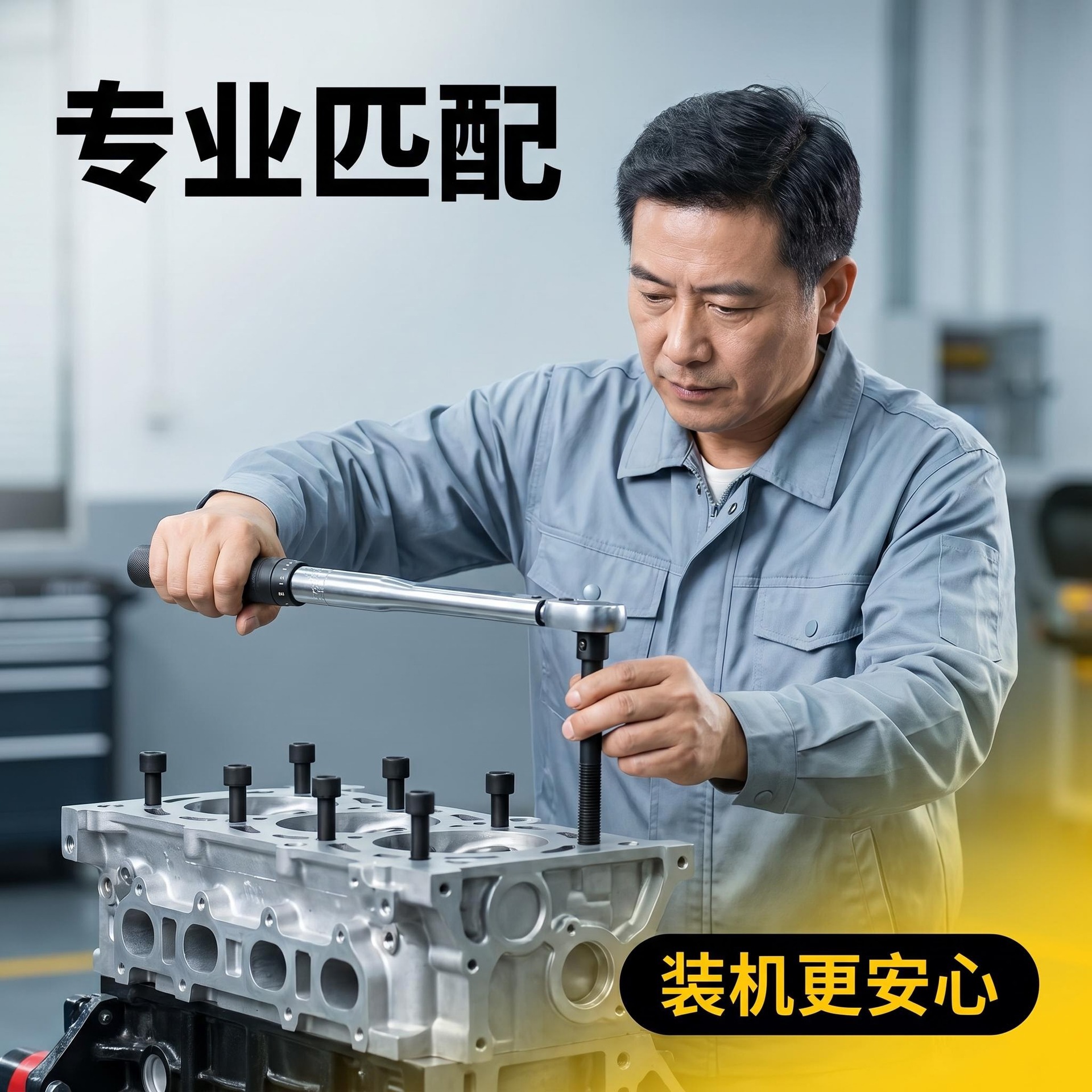 【Auto Parts Source Factory】 Car Cylinder Head Bolts Suitable for Gm-Chevrolet