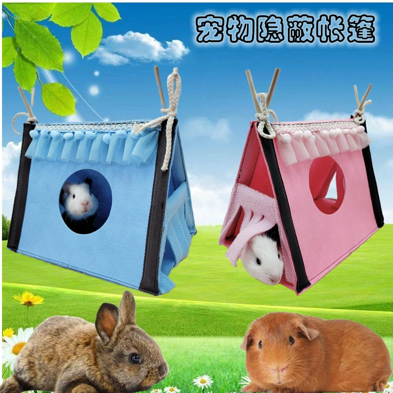 Трансграничный новый маленький домашний питомец кроличье гнездо хомяк Угловой дом палатка белка медовая сумка Тоторо морская свинка Скрытый дом