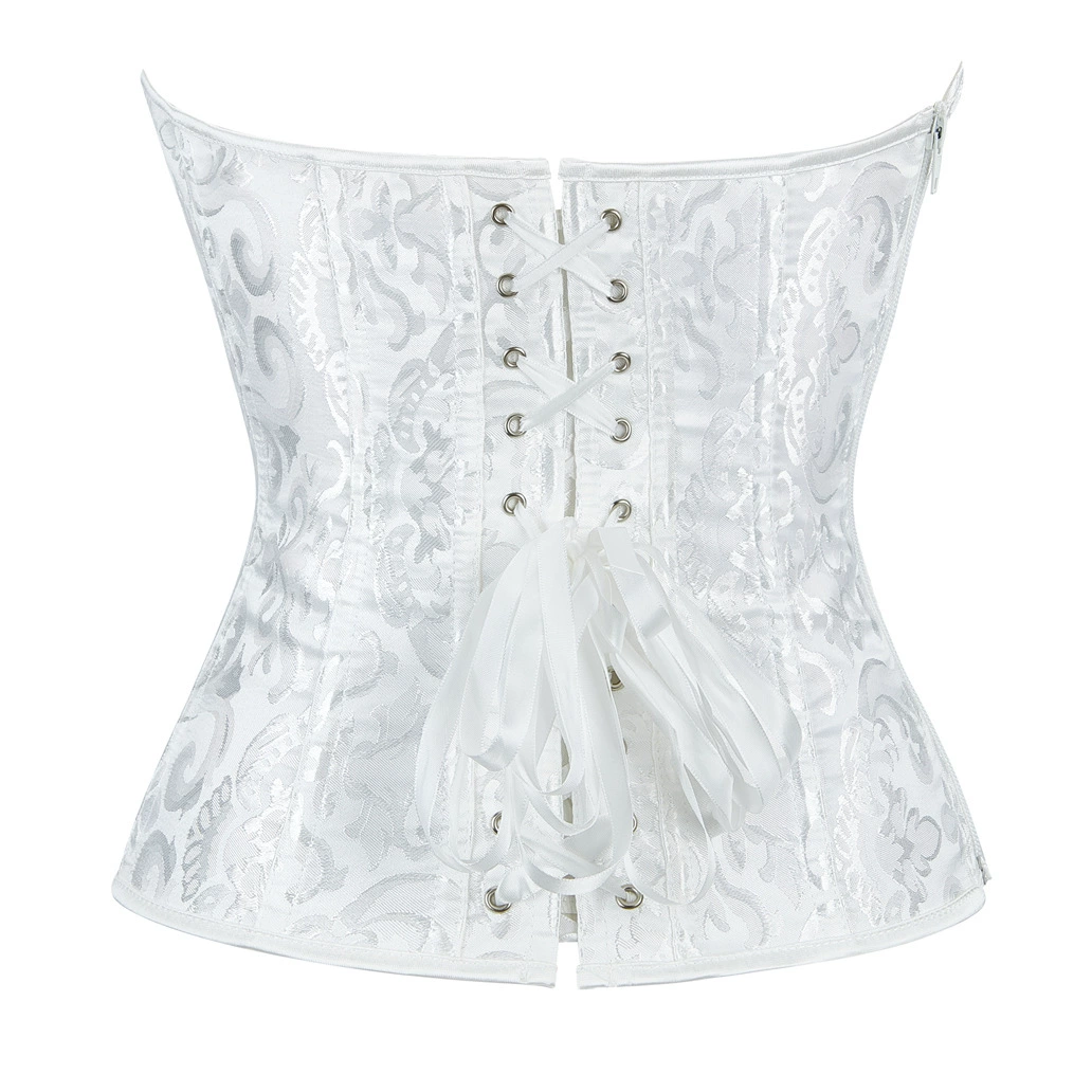 Cloth with zipper, corrective bodysuit, long brace