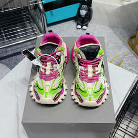 高定专柜同款~新配色厚底增高老爹鞋真皮休闲运动鞋男女情侣款