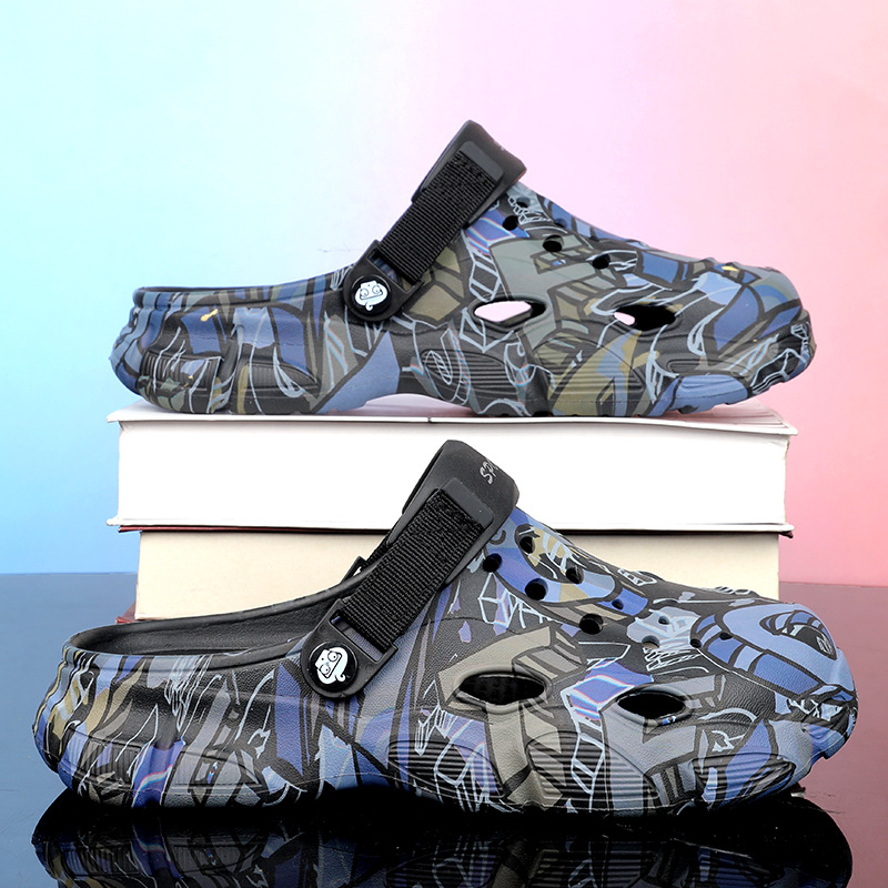 Nuevos zapatos de verano de transferencia EVA ligero y cómodo zapatos de jardín zapatos de playa zapatos de hombre zapatos casuales al aire libre