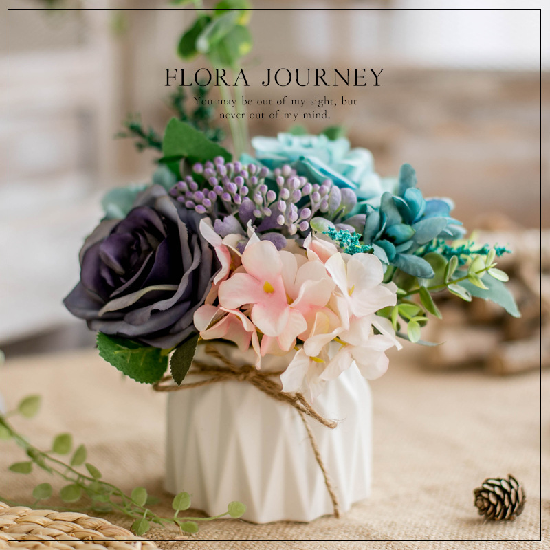 Flores, plantas, flores, flores en maceta, decoración interior, escritorio de sala de estar, flores falsas, flores secas, ramo de flores image 23