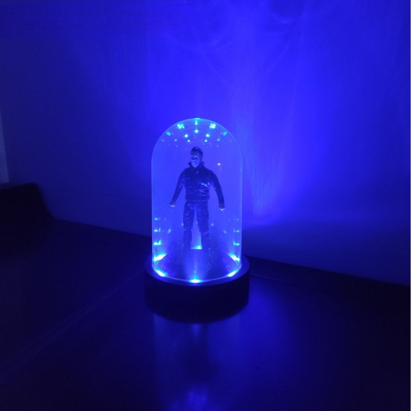 Jason Watercolumn Lights Friday the 13th Serie de películas Decoraciones Parte VI