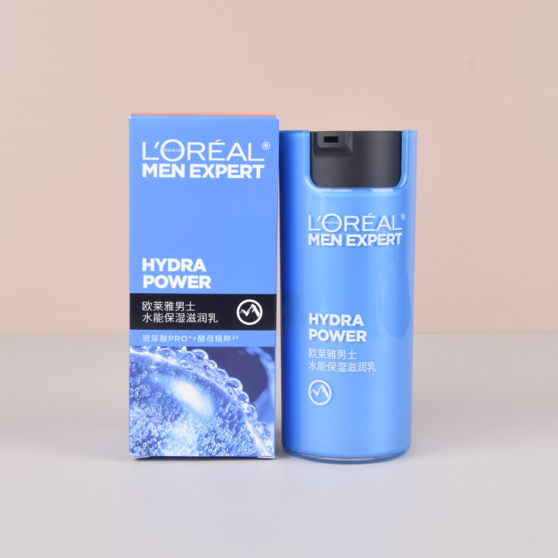 ロレアル L'OREAL メンズ フェイシャル クリーム スキンケア製品 8 重の機能を備えたスキン リフレッシュ ローション + モイスチャライジング ミルク 50ml 卸売|undefined